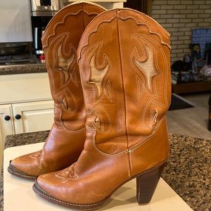 Zodiac size 7.5 cowboy boots from 1976